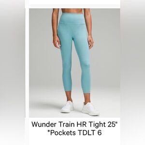 Lululemon Wunder Train Leggings